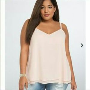 Torrid peachy color tank size 2